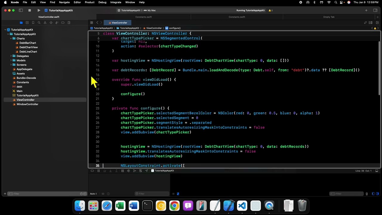 macOS Development with AppKit - 78 - Hosting SwiftUI Content in AppKit With NSHostingView