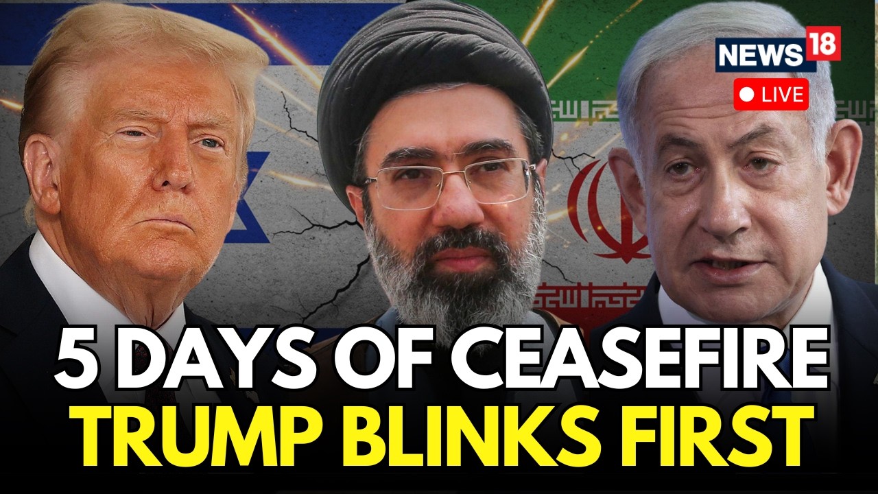 Iran-US-Israel CEASEFIRE ANNOUNCED: 