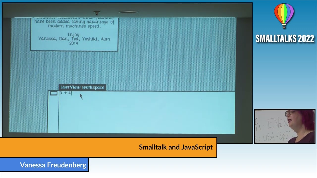 Smalltalk and JavaScript - Vanessa Freudenberg