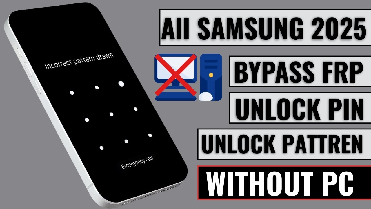 📱 Unlock Any Samsung Phone 2025 &mdash; FRP + Pattern + Google Account Bypass | New No-PC Trick
