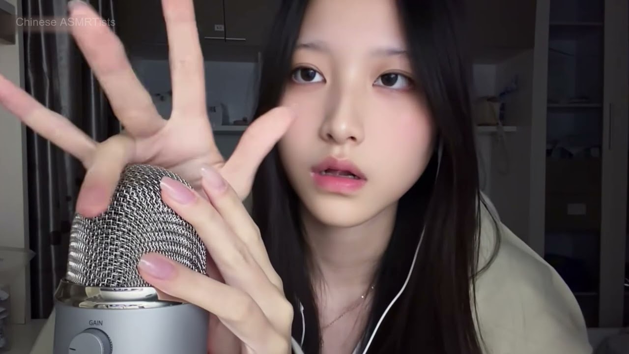 ASMR Mic Scratching with PaoPao Yu ASMR