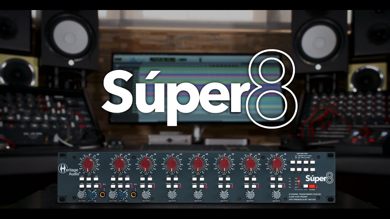Heritage Audio - S&uacute;per 8 Connections & Features