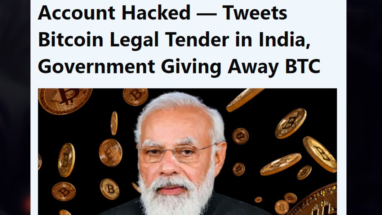 Prime Minister Modi's Twitter Account Hacked #cryptonews #cryptocurrencynews