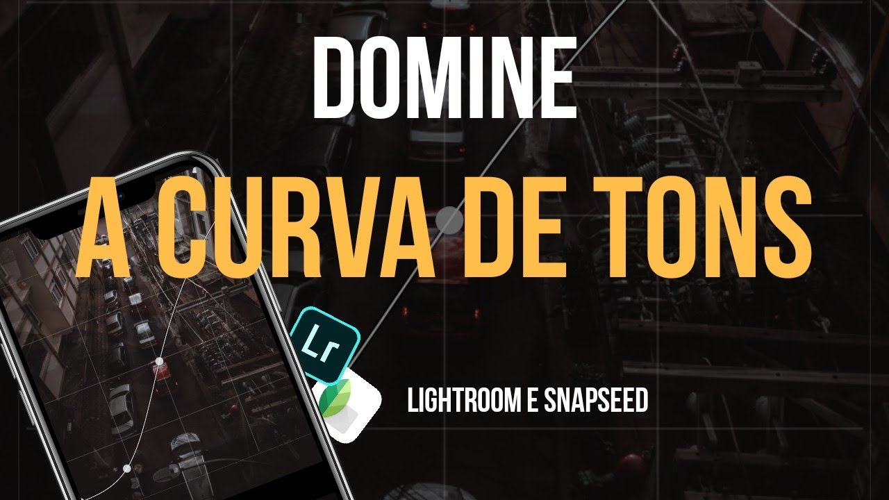 COMO USAR A CURVA DE TONS | Lightroom e Snapseed Tutorial
