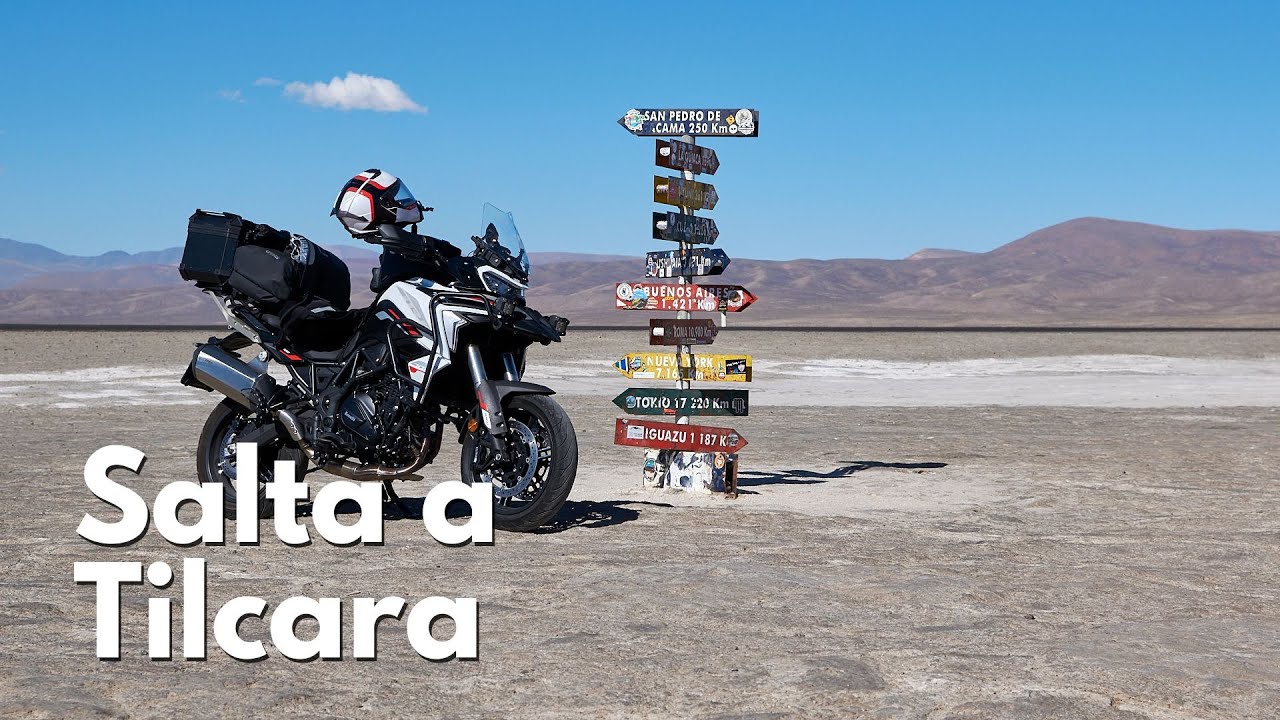 Viaje en moto - Salta a Tilcara - TRK 702