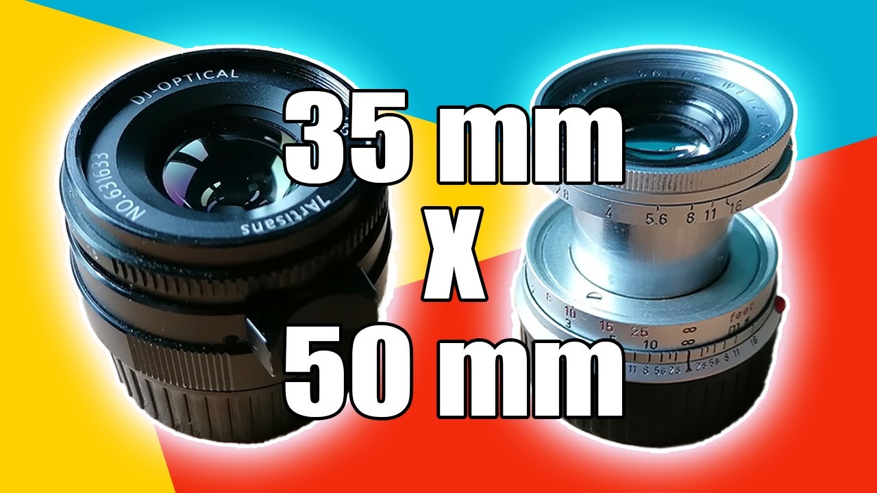35 mm vs. 50 mm | Welche Standard-Brennweite für welche Bilder?