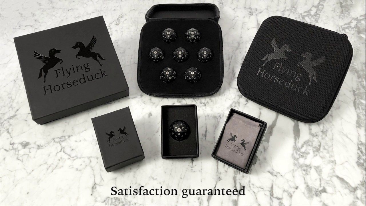 Flying Horseduck Precision Metal RPG Dice