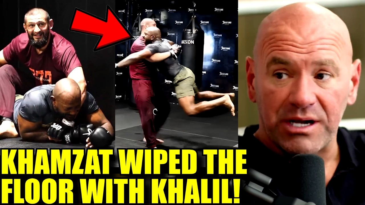 KHAMZAT ABSOLUTELY RAGDOLLS AND BULLIES KHALIL ROUNTREE,Dana White on MVP MMA Card,Kayla warns Nunes