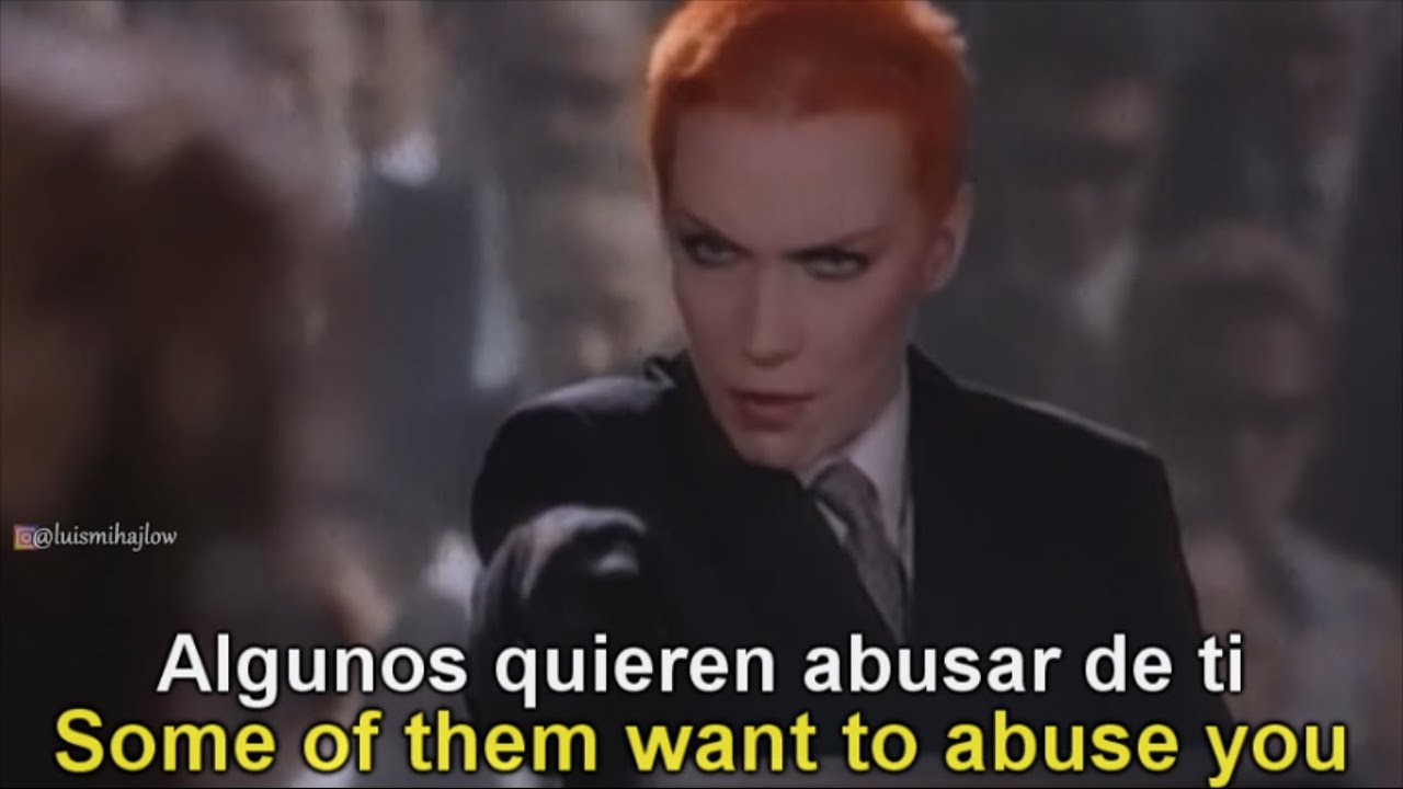 Eurythmics, Annie Lennox, Dave - Sweet Dreams (Are Made Of This)  Subtitulada Español + Lyrics .