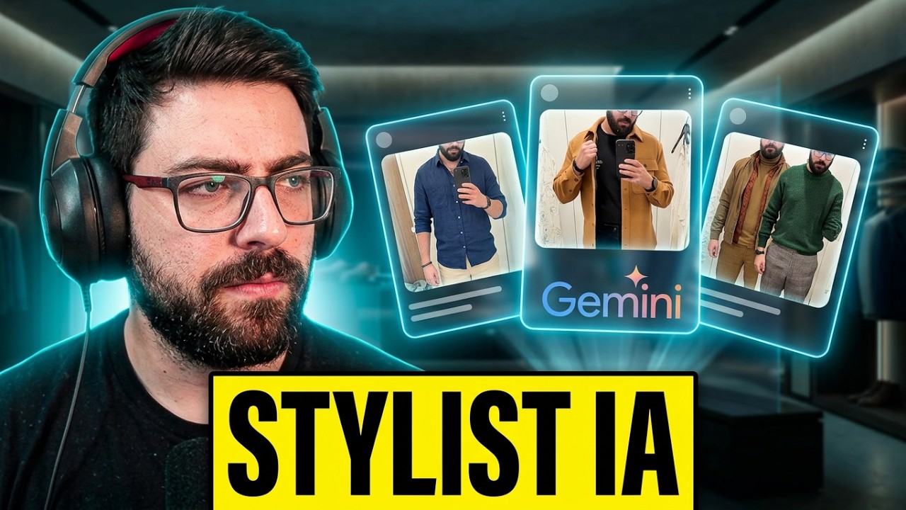 Deixei o Gemini escolher minha roupa e ME SURPREENDI (Nota 10?)