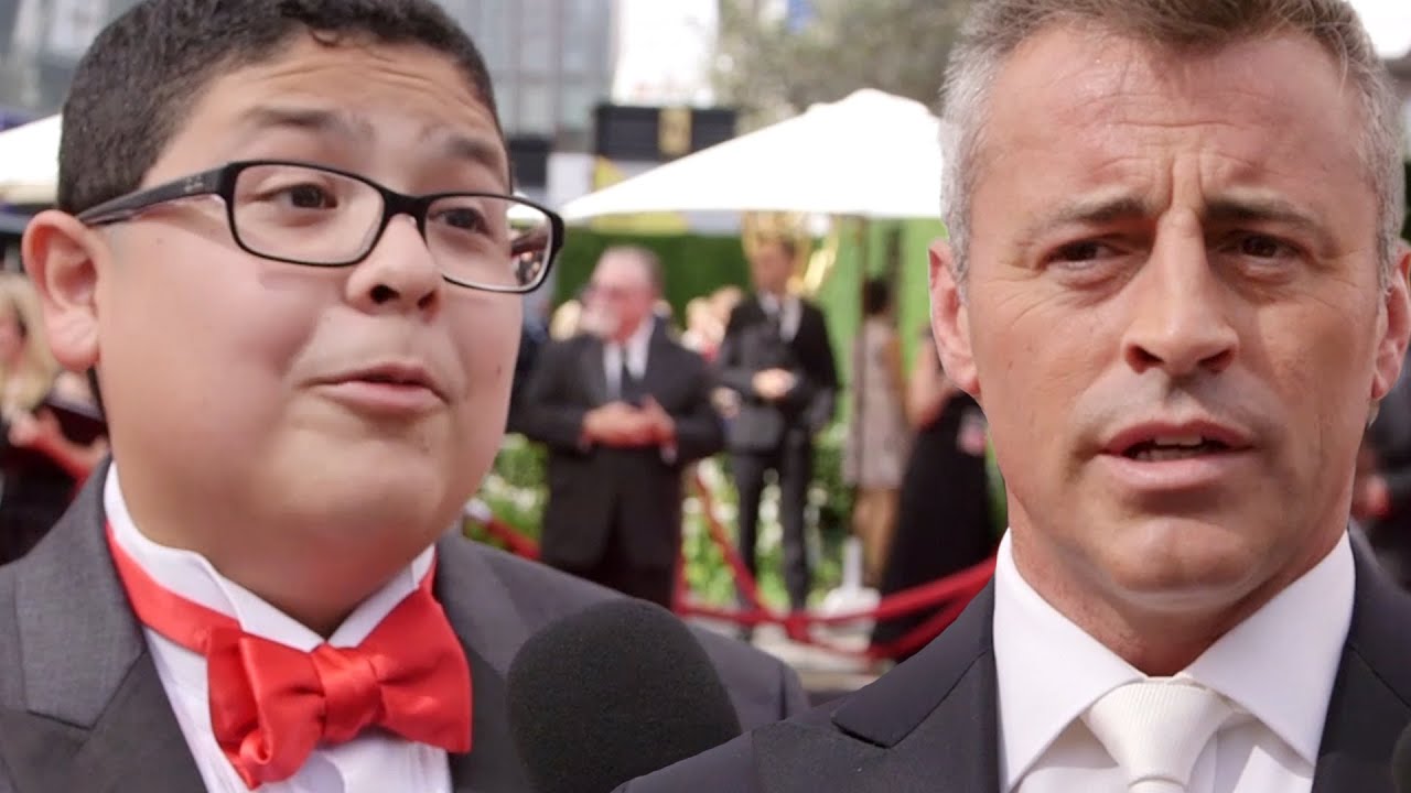 TV vs Movies at the 2014 Emmys - Matt Leblanc, Rico Rodriguez, Alexandra Daddario