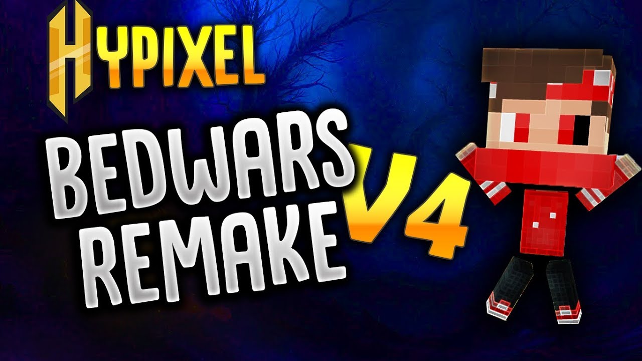 HYPIXEL BEDWARS SERVER REMAKE V4 - FIXED BUGS - by CrispyBow
