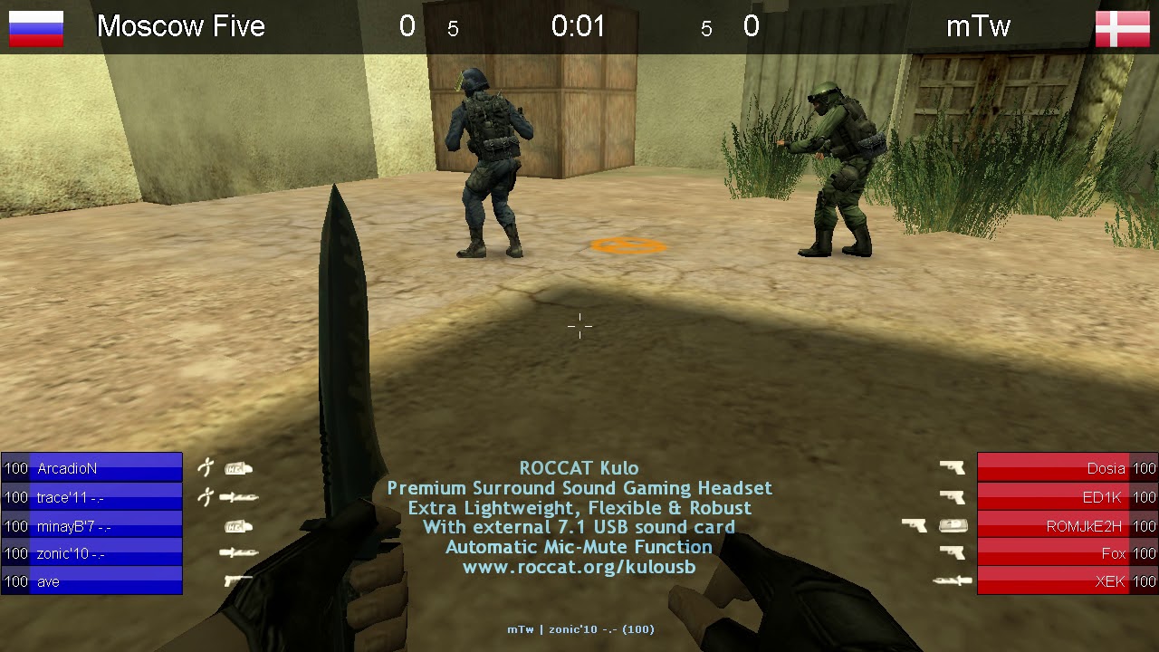 [ HLTV ] M5 vs mTw (Dreamhack Summer 2011) @3MAP