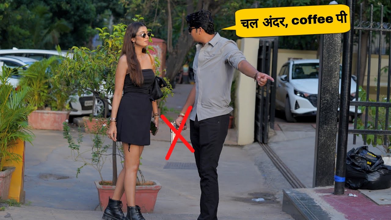 Gunda Approach Girl for Coffee// Prank By Sumit Cool Dubey // Prayagraj 