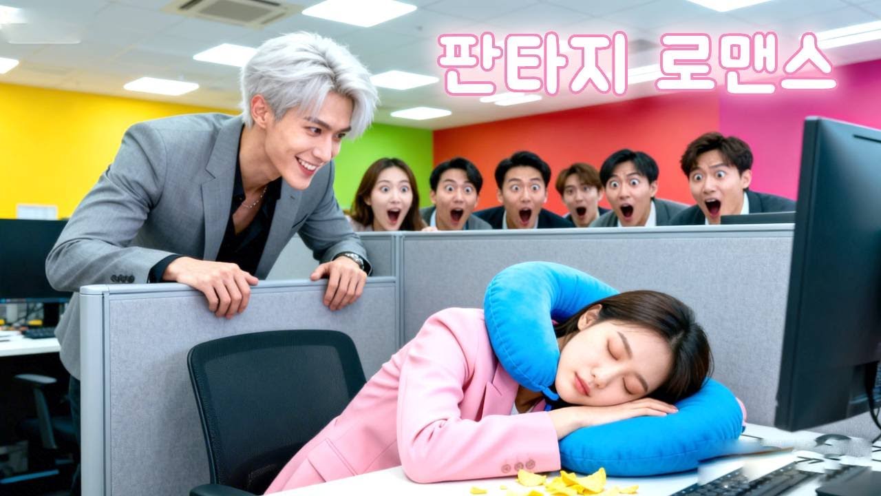 인턴 첫날, 그녀는 잠이 들었는데, 해고당하는 대신 CEO가 그녀에게 반해버렸다!