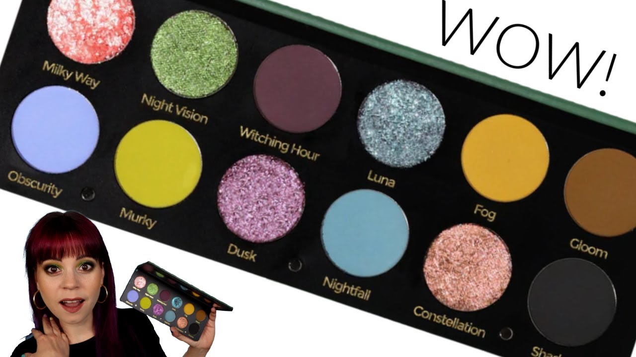 Палетка Glaminatrix Nocturnal! Образы, свотчи и мои впечатления