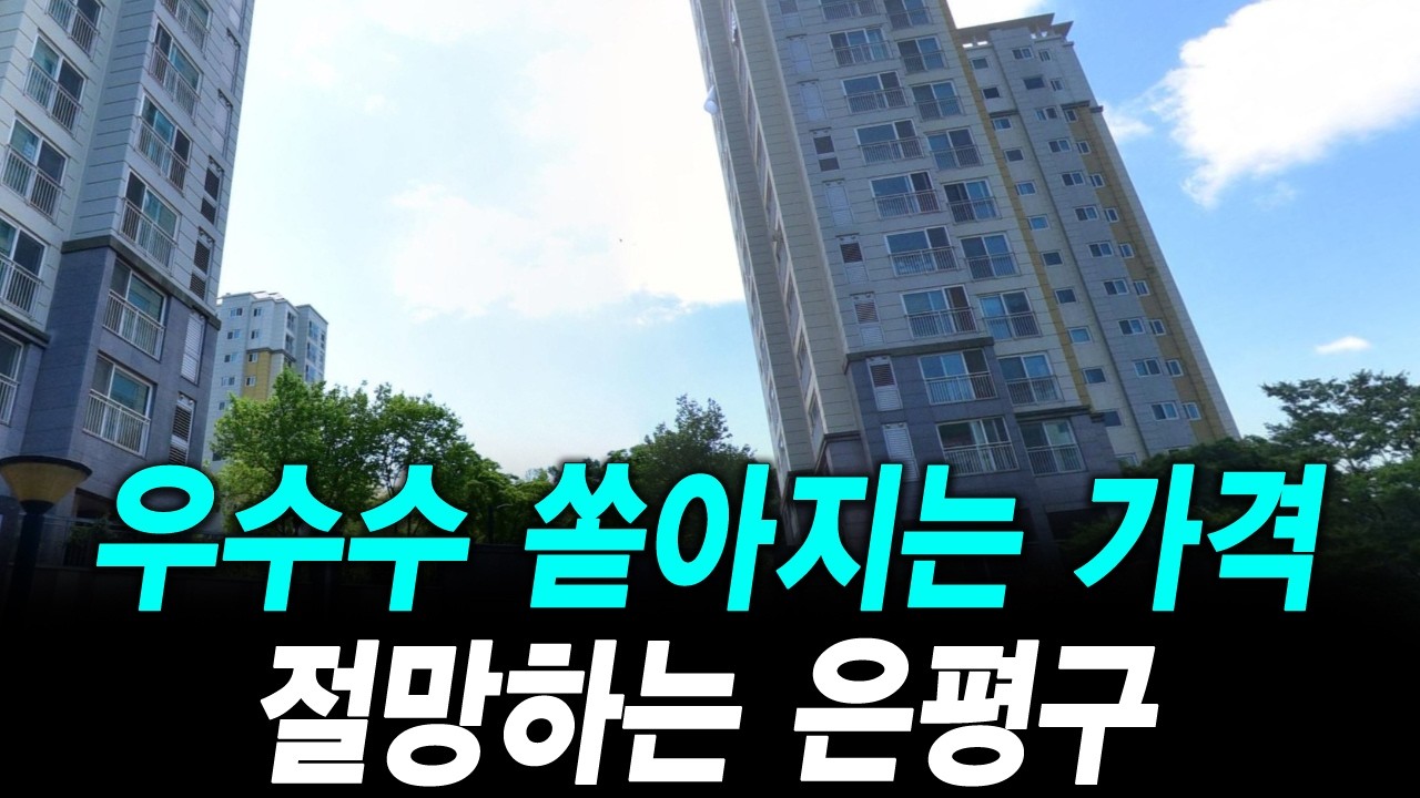 우수수 쏟아지는 가격 절망하는 은평구