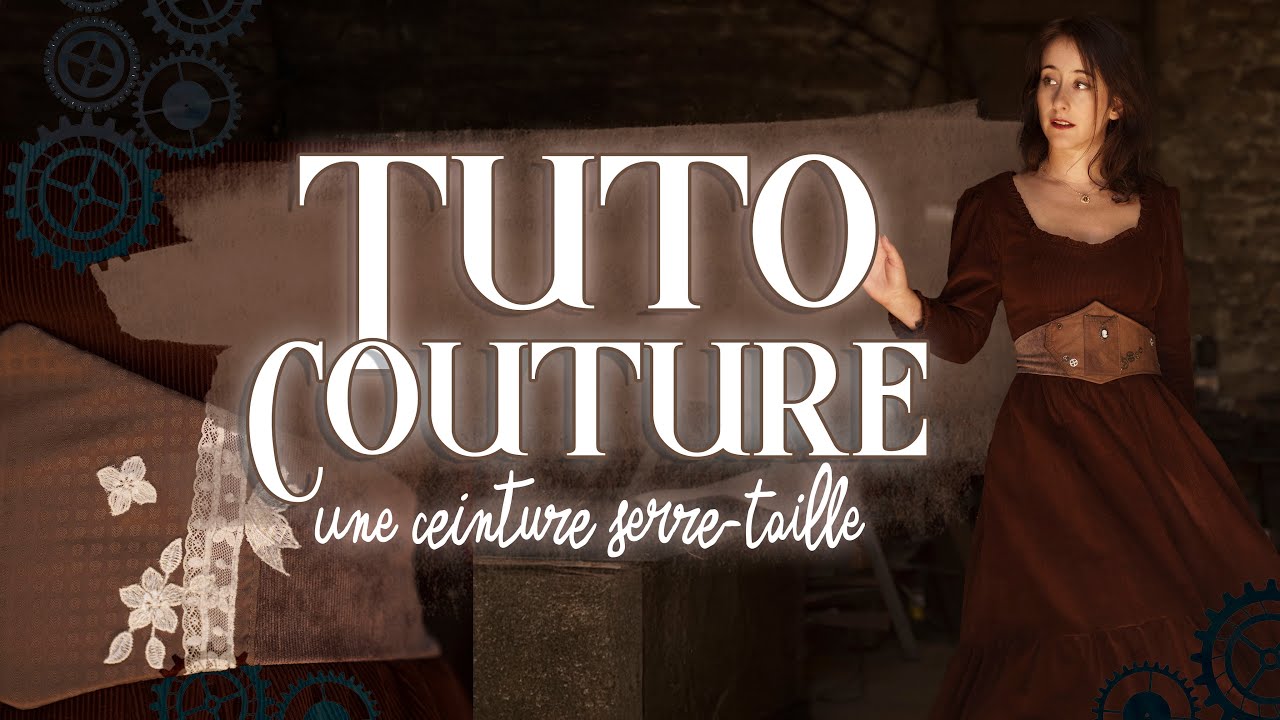 Tutoriel Couture D&eacute;butant : Coudre une Ceinture Serre-Taille