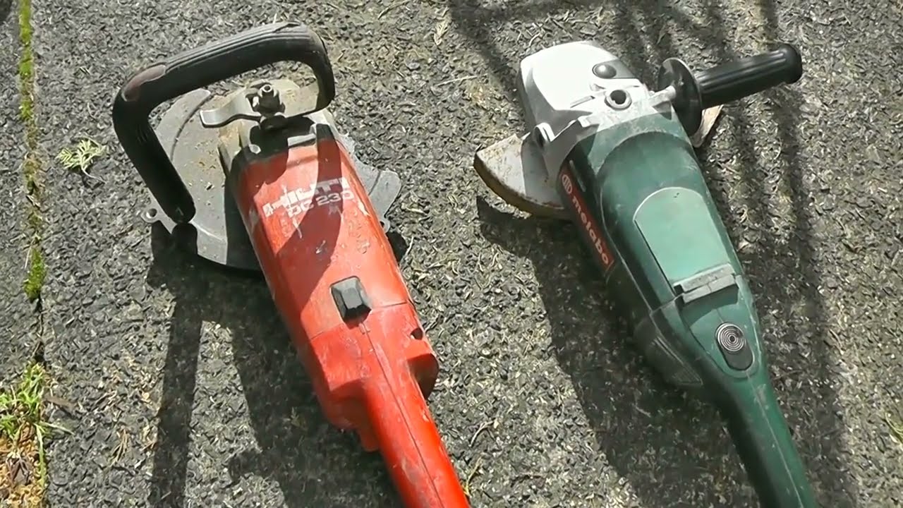 Hilti Angle Grinder Vs Metabo Angle Grinder | Which Cuts Through the FASTEST?