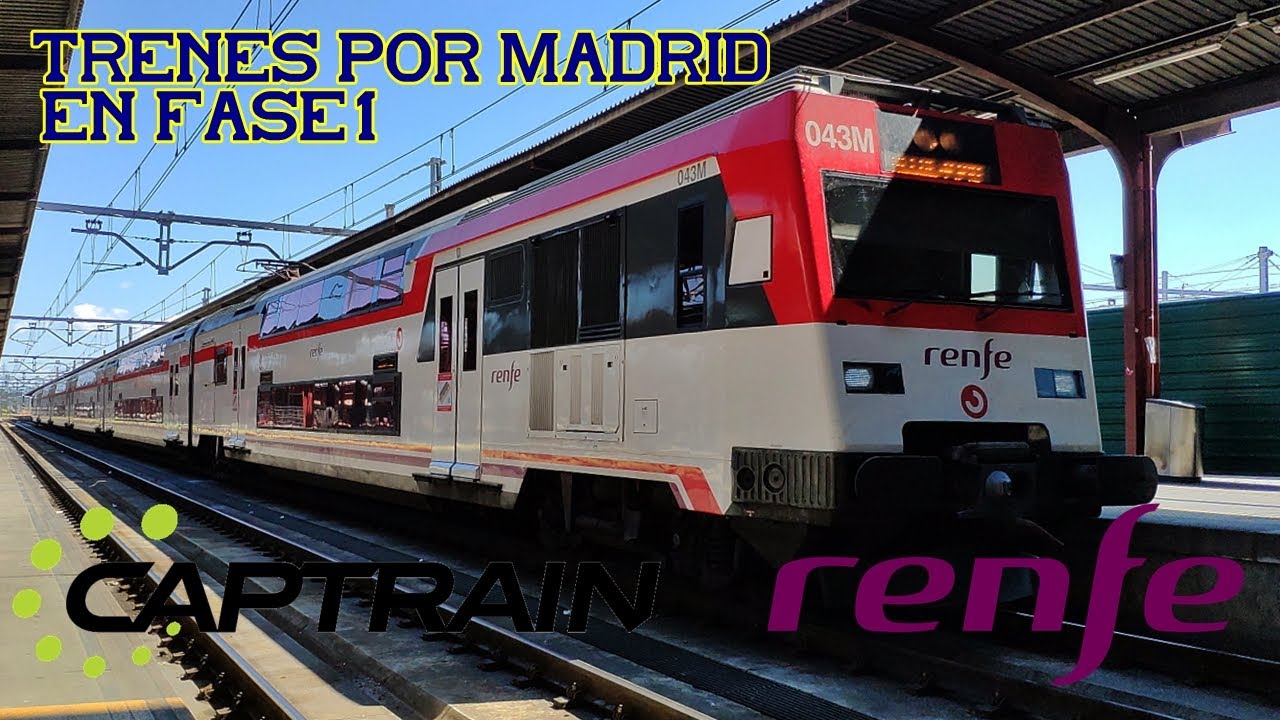 Trenes Renfe cercanias y Mercancias Fase 1, Madrid
