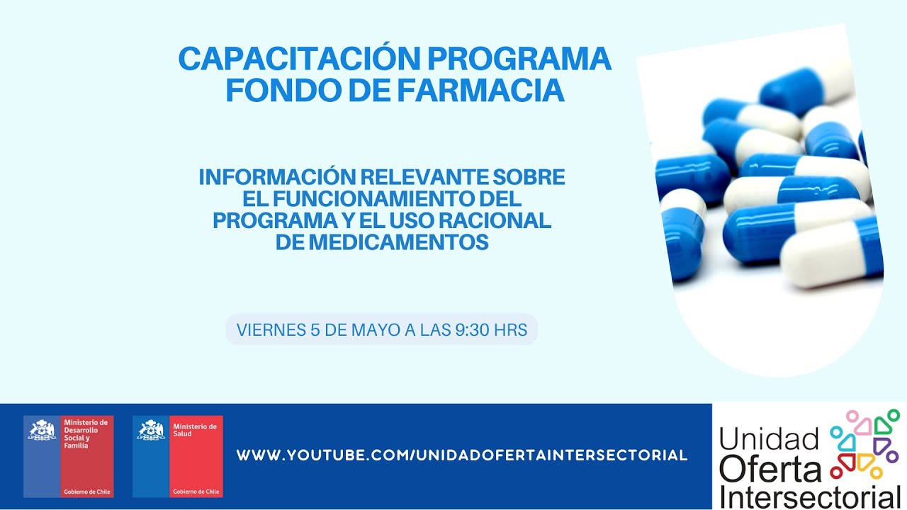 Capacitación Programa Fondo de Farmacia de MINSAL
