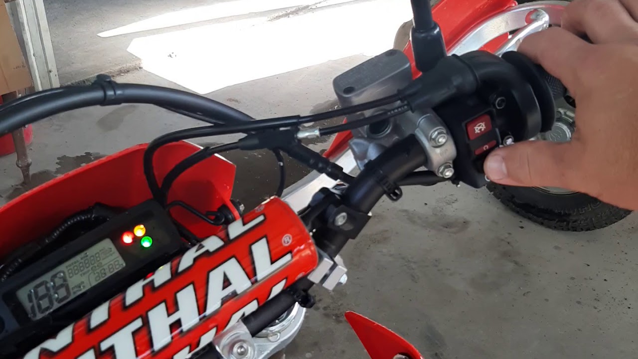 Honda CRF450L Steahly offroad flywheel weight