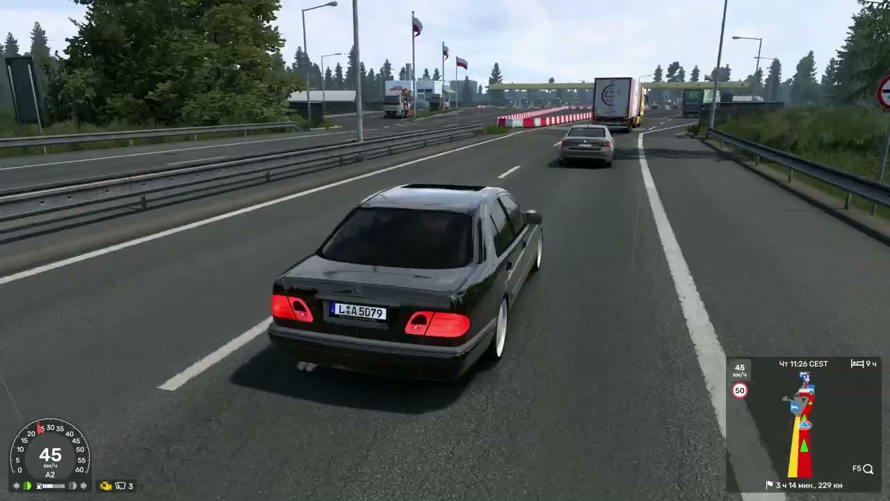 Варшава - Брест Euro Truck Simulator 2