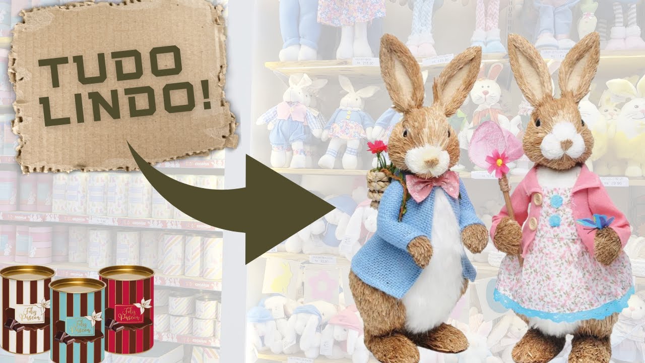 DECORAÇÃO DE PÁSCOA loja com diversos itens, inspirações EMBALAGENS e enfeites  ATUALIZADO 2023
