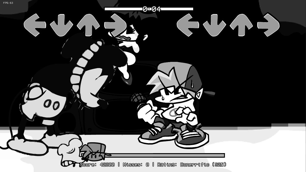 FNF Vs. Sad Mouse - Smile (FC) (4k)