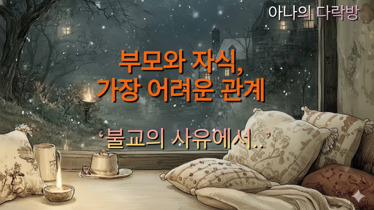 🎧부모와 자식의 관계에 대하여 | 아나의 다락방