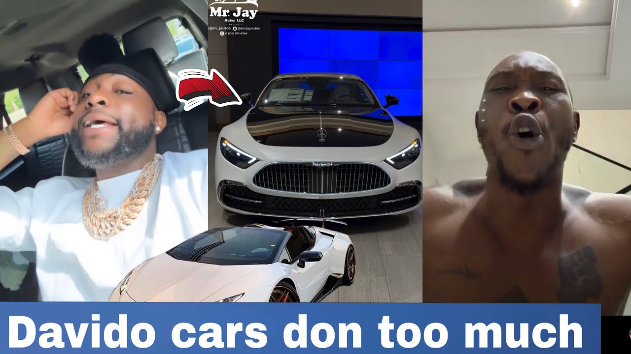 DAVIDO NEW CAR DON CAUSE WAHALA ASA SEUN KUTI DON STRT AGAIN WITH WIZKID NAME 