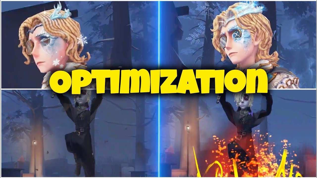 OPTIMIZATION for skin and character model Identity V