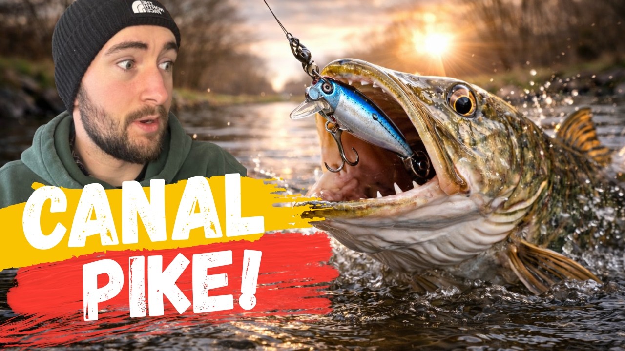 I Tried Pike Fishing in Ireland’s Grand Canal (GoPro POV)