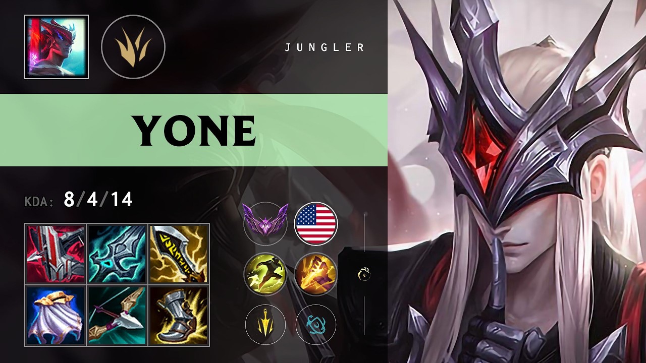Yone Jungle vs Taliyah - NA Master Patch 26.12