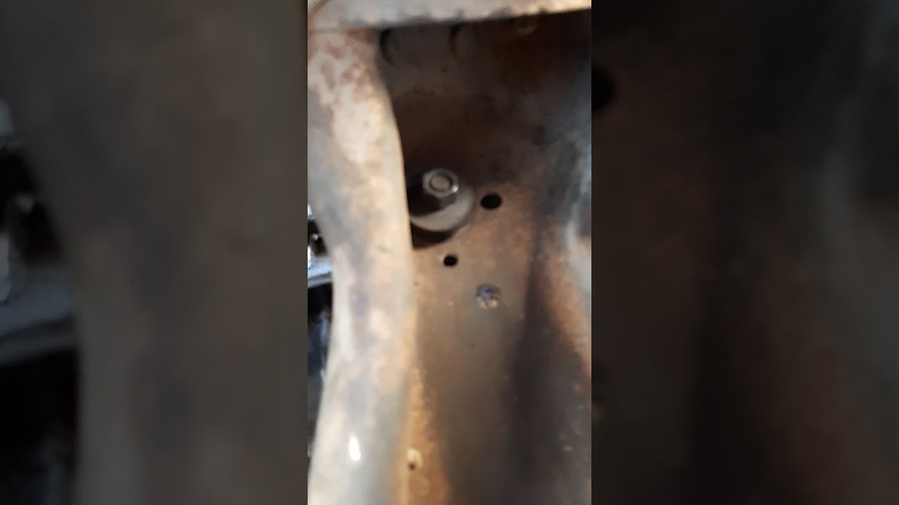 1996 ford ranger instalacion de  soportes del motor