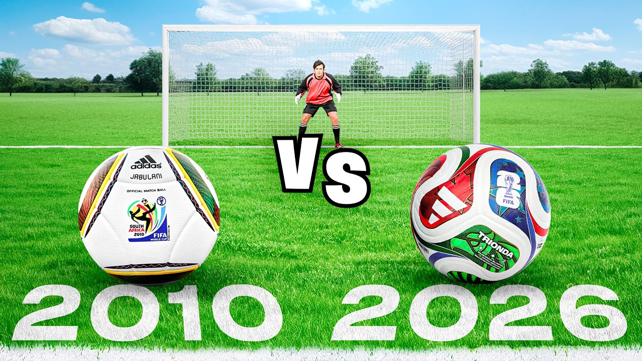 Jabulani vs Balón del Mundial 2026