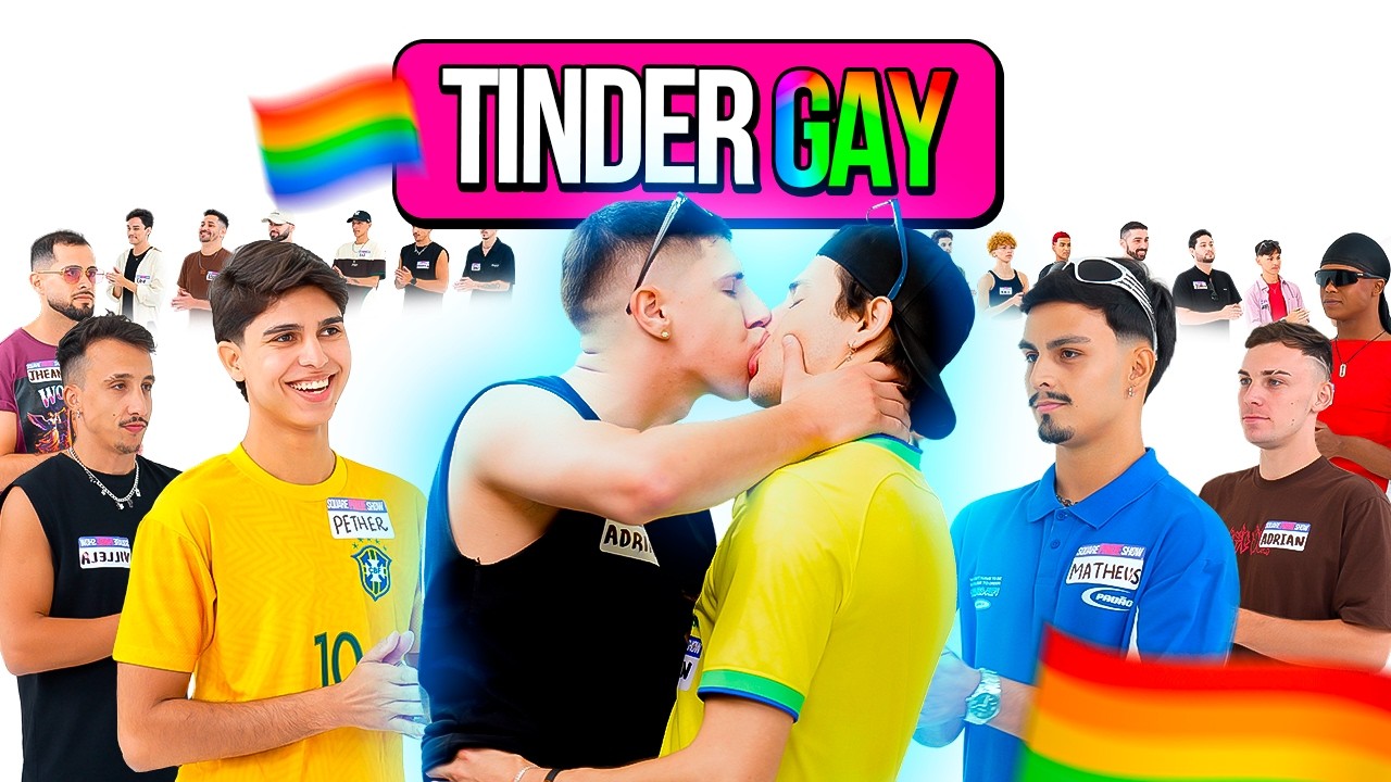 🌈TINDER GAY NA VIDA REAL🥵:  O ex dele tinha f3tich3 estranho 🤮 | Ep04