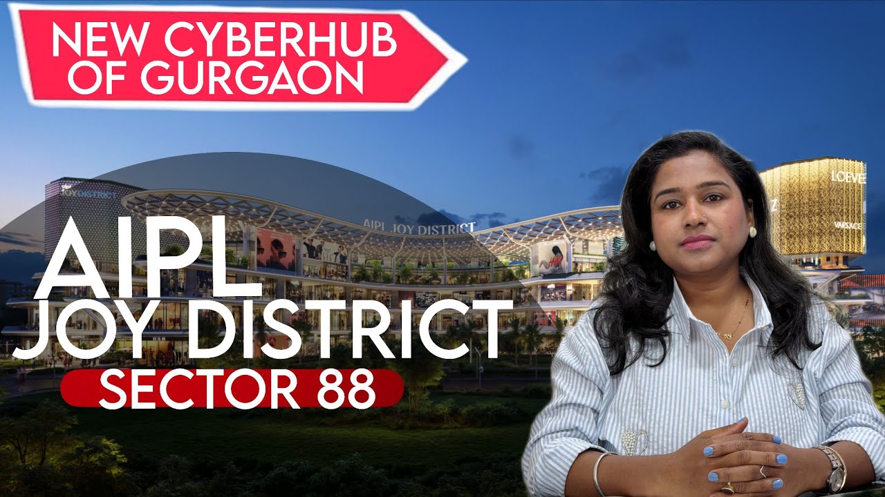 AIPL Joy District Sector 88 Gurgaon | Retail Shops & Multiplex from ₹1Cr | New Commercial Investment