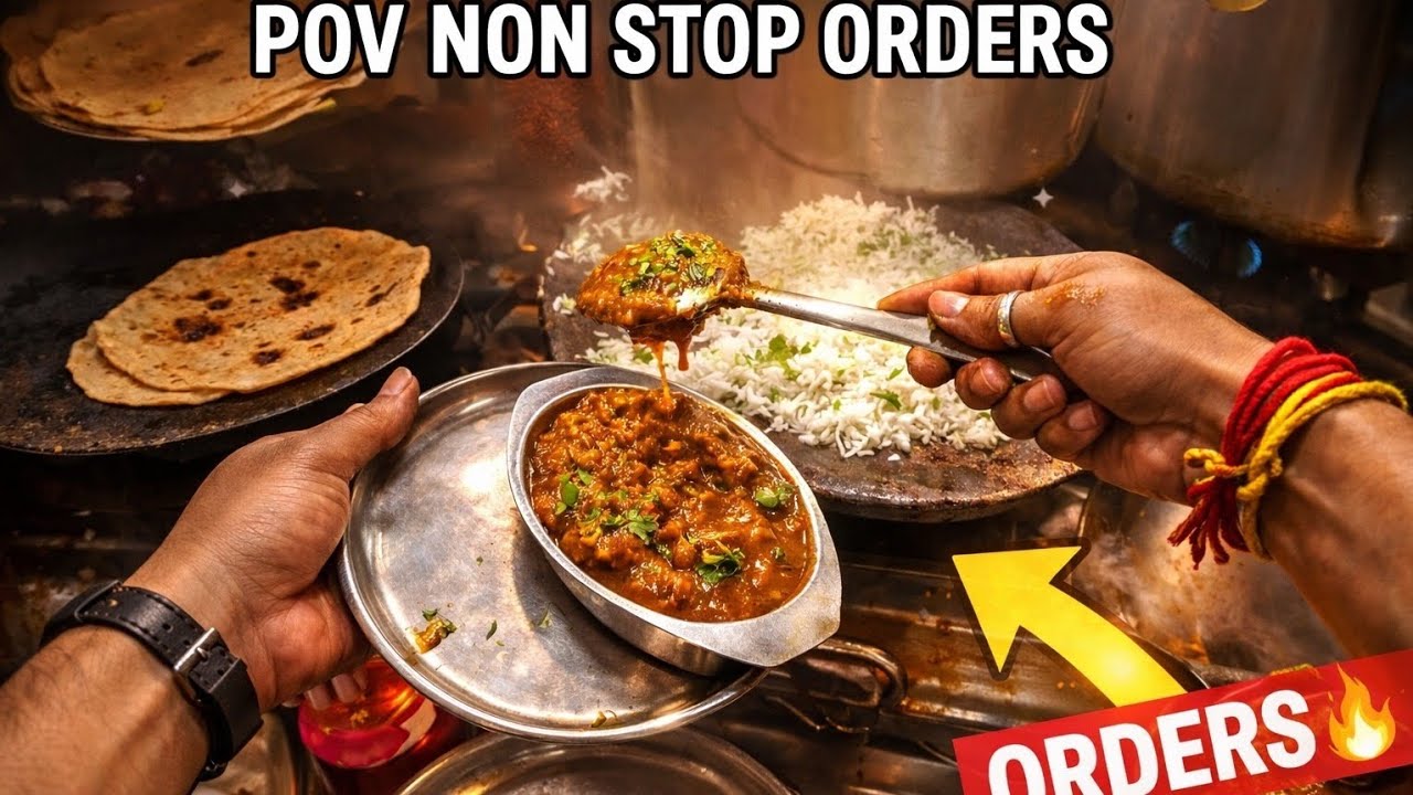 ​🥘 POV: THE INSANE DINNER RUSH AT BHAUJI INN! 🔥