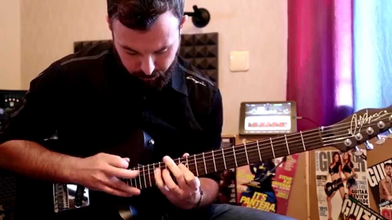 Chris Mike - JamUp for iPad + Chapman Guitars demo