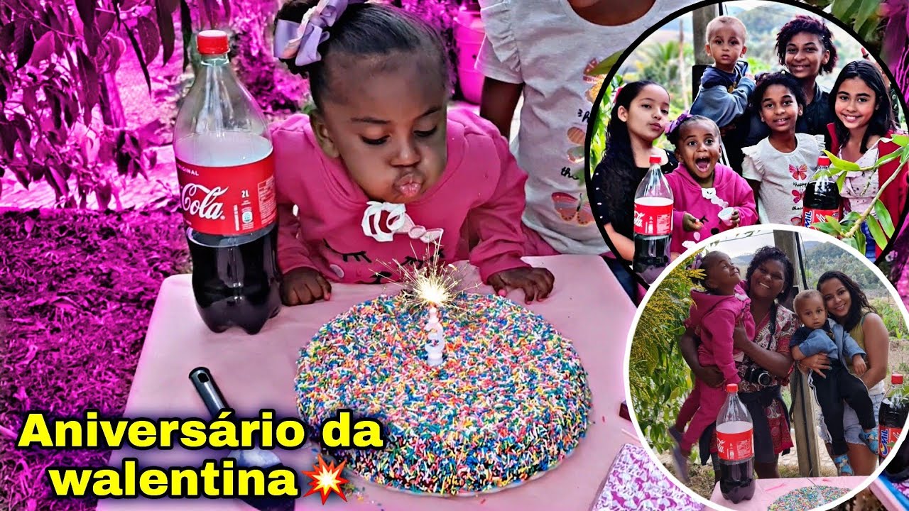 ANIVERSÁRIO DA WALENTINA!!! FIZEMOS UM PIQUENIQUE SURPRESA 🥰🥰
