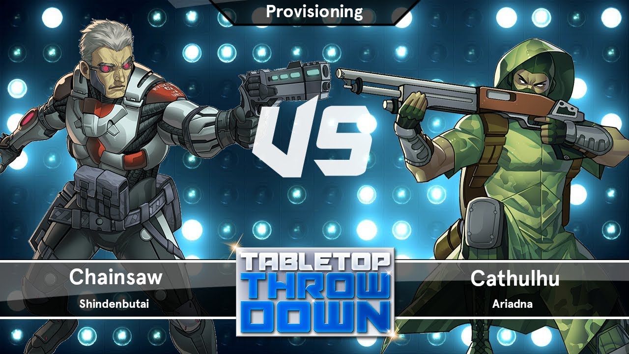 Provisioning - Shindenbutai vs Ariadna -  Infinity N5 Battle Report