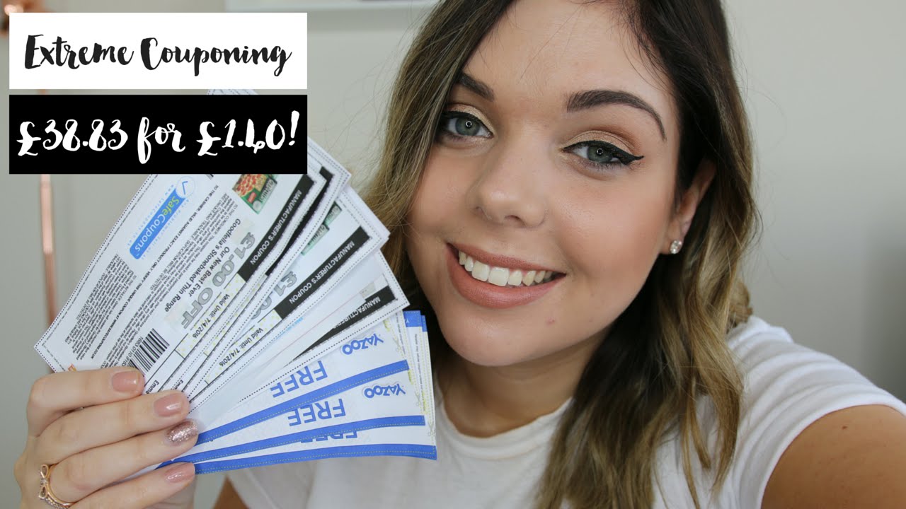 Extreme Couponing In The UK (96% Saving!) | Emma Mumford