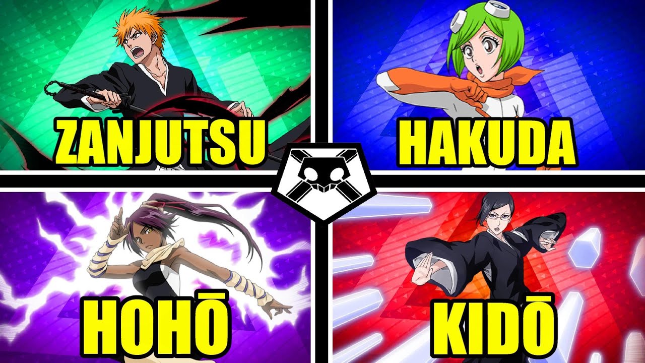 The FOUR Shinigami Fighting Styles - Bleach Discussion | Tekking101