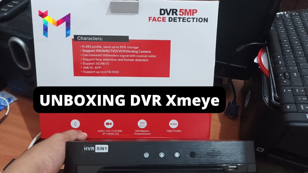 UNBOXING DVR XMEYE TERBARU