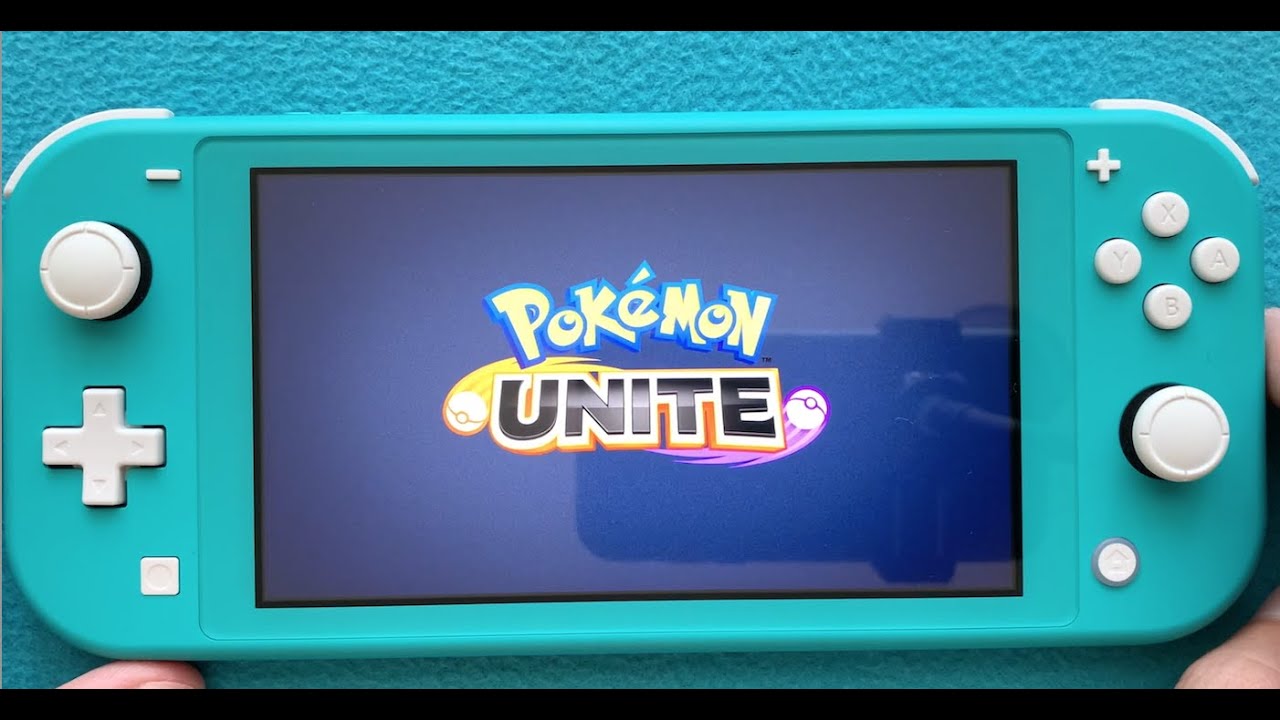 Pokemon UNITE Nintendo Switch Lite gameplay