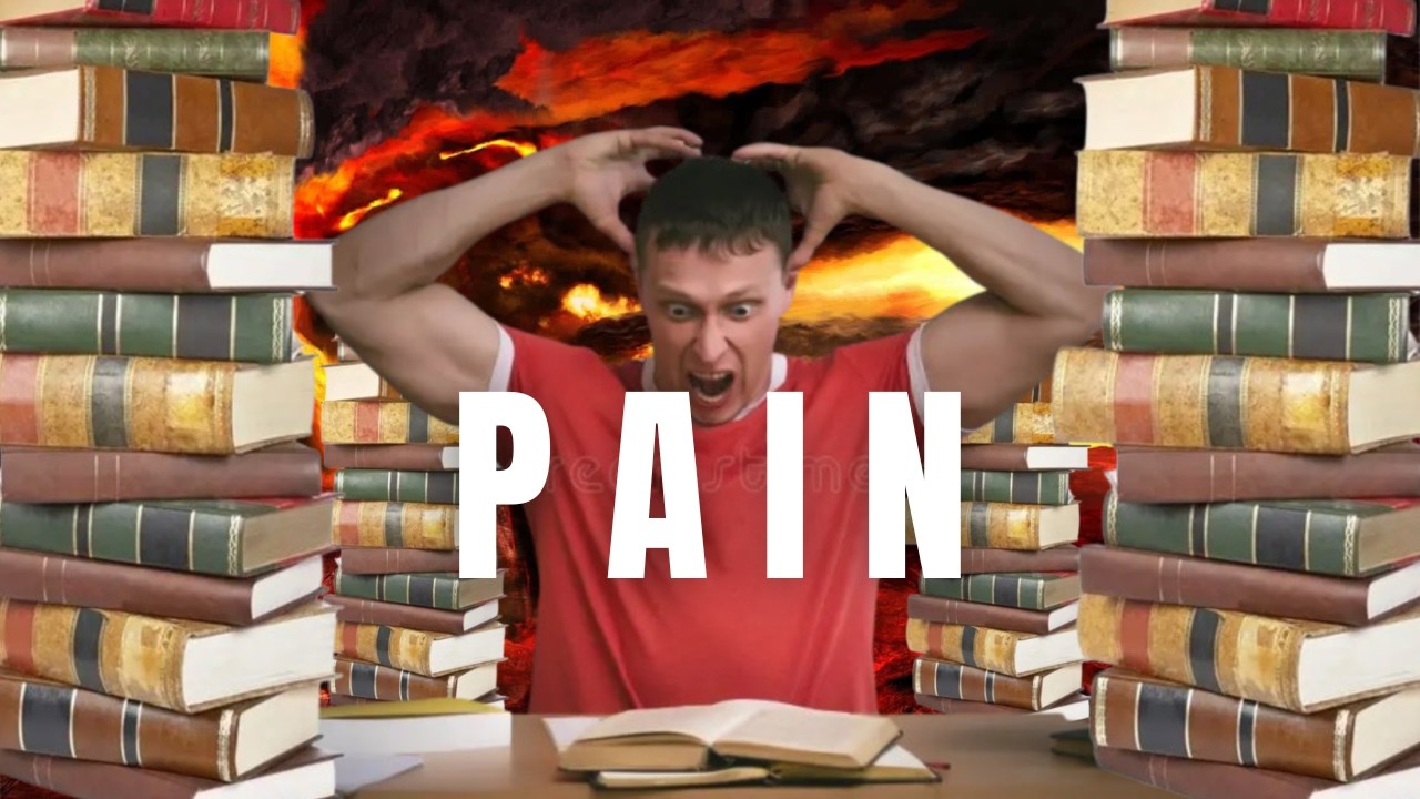 The Agonizing pain of Doing Homework