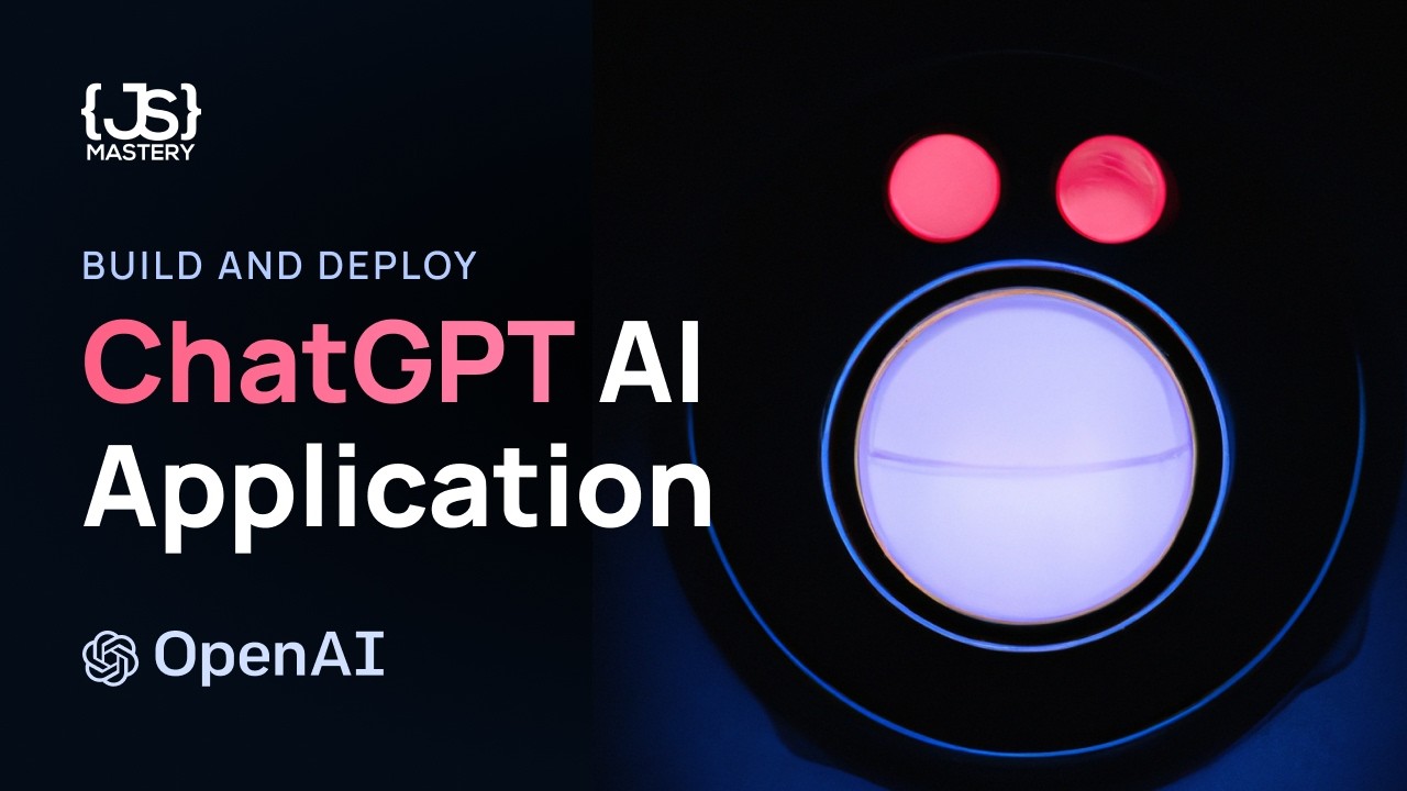 Build and Deploy Your Own ChatGPT AI App in JavaScript | OpenAI, Machine Learning
