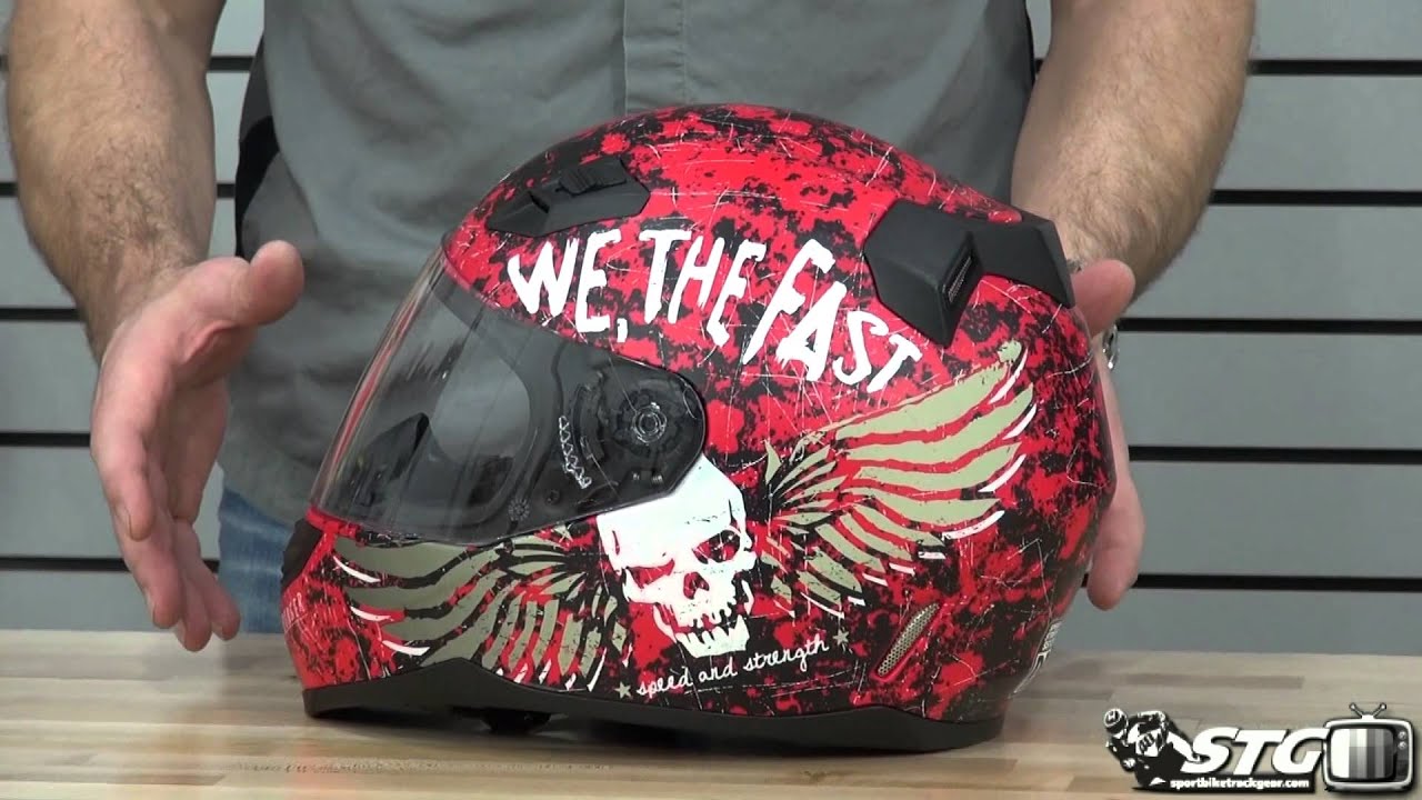 Speed and Strength SS1200 Helmet Review from Sportbiketrackgear.com