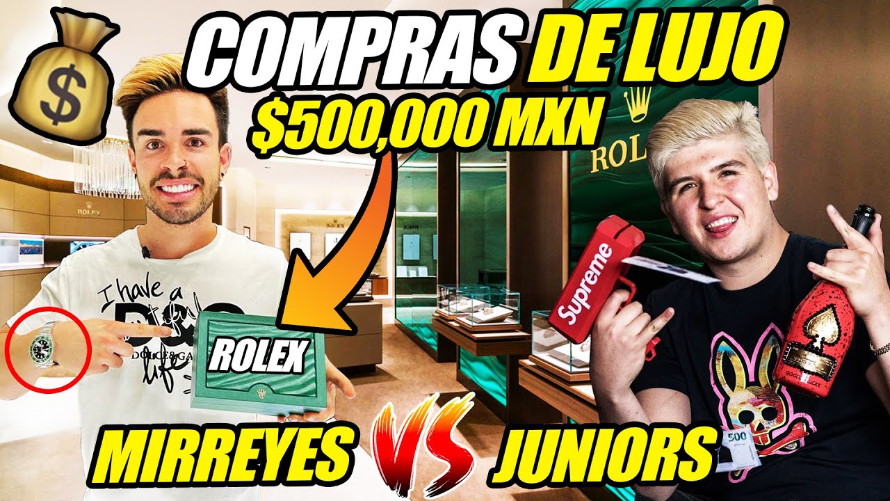 COMPRAS DE LUJO CON LOS MIRREYES Y JUNIORS DE MEXICO 💰